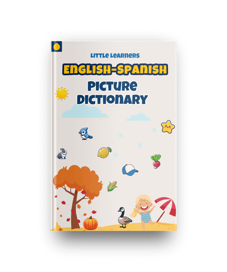 Little Learners English Spanish Picture Dictionary