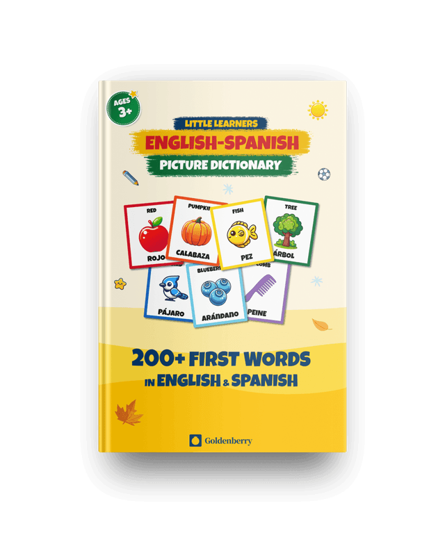 Little Learners English Spanish Picture Dictionary
